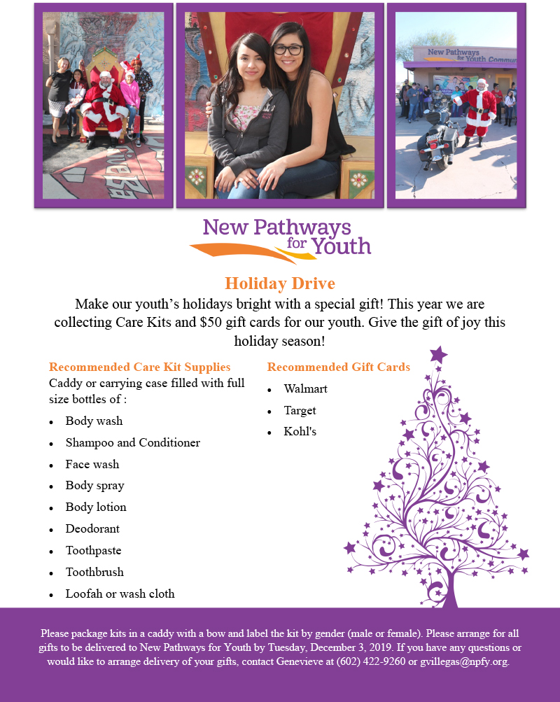 Holiday Drive Flyer